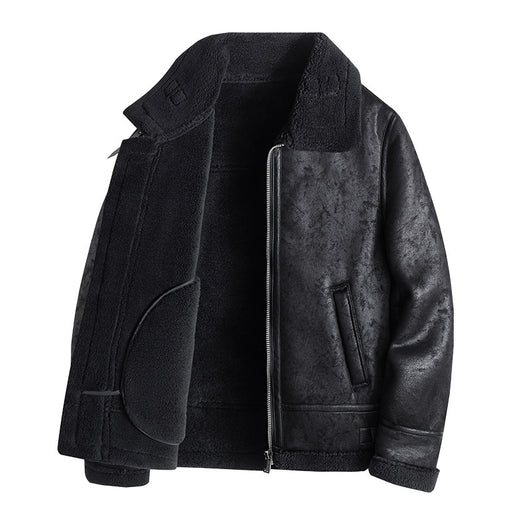 Abrigo de Lana de Cordero para Invierno Hombre - Image 5