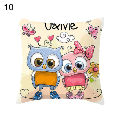 Funda de Cojín Decorativa de Búho - Image 70