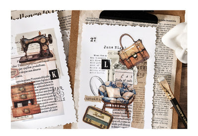 Set de 40 Stickers Decorativos Retro 'Life Love Song' - 4 Diseños DIY - Image 27