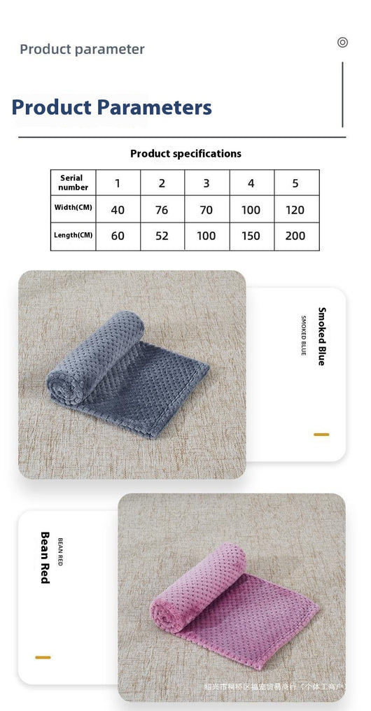 Manta de Felpa Coral para Perros - Comodidad Perfecta para el Descanso - Image 13