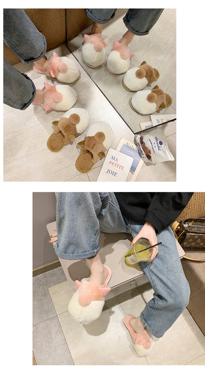 Pantuflas Japonesas Peluche Calientitas con Forro Polar - Image 9