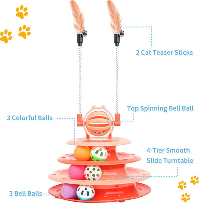 Juguetes Interactivos para Gatos - Set Completo de Entretenimiento Felino - Image 13