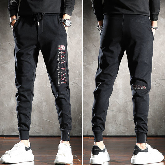 Pantalones de Chándal Casuales de Algodón para Hombre Talla Grande - Image 4