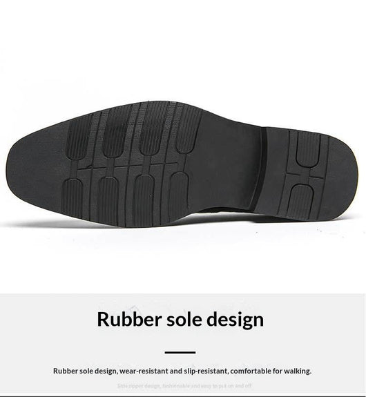 Zapatos de Cuero para Hombre Estilo Coreano con Patrón Cocodrilo y Borlas - Image 9