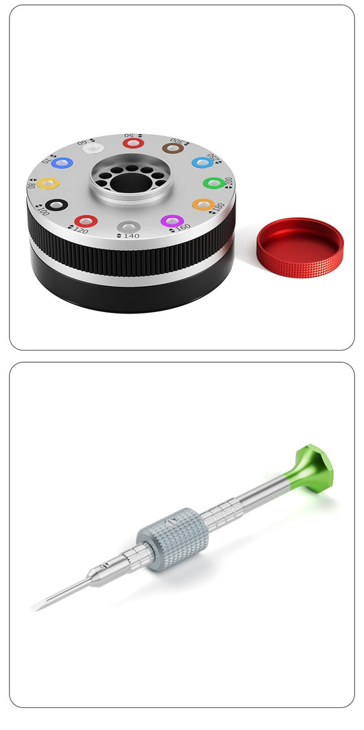 Set de 12 Destornilladores de Acero Inoxidable Antideslizante para Reparación de Relojes - Image 8