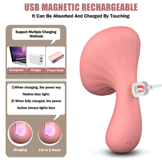 Masajeador de Senos con Cabezal en Forma de Hongo para Estimulación - Image 21