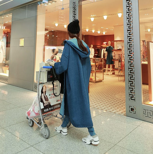 Abrigo Trench Oversize con Capucha - Image 9