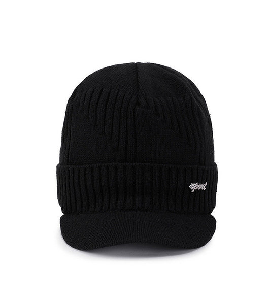 Gorro Tejido de Lana Gruesa con Forro de Algodón para Hombre - Image 7