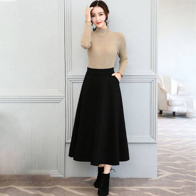 Falda Slim de Cintura Alta Elástica para Mujer - Image 11