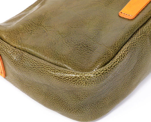 Bolsa Mensajero de Cuero Vacuno Vintage - Image 11