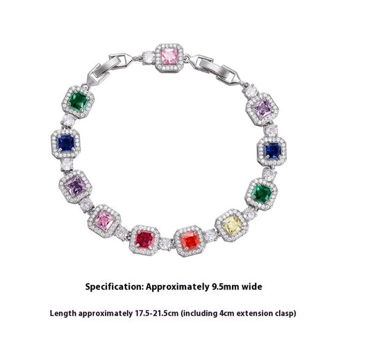 Pulseras de Circón Colorido para Hombre y Mujer - Image 9