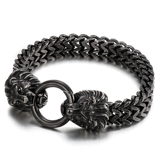 Anillo Calavera Retro en Acero Titanio para Hombre - Image 6