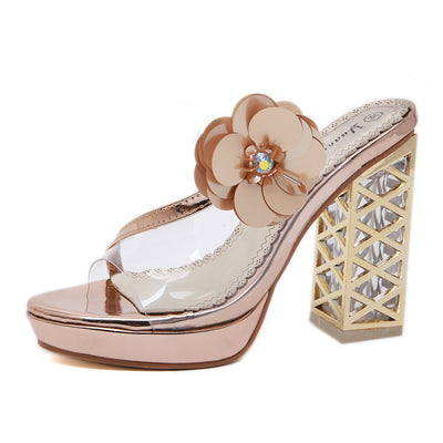 Sandalias de Tacón Alto Grueso para Mujer - Diseño Elegante Importado - Image 5