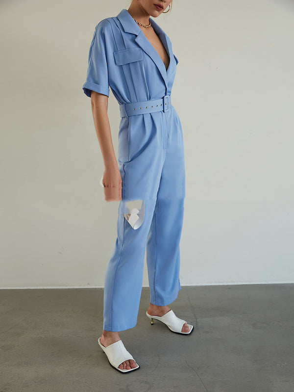 Pantalón Corto Retro de Cintura Alta con Estilo Vintage