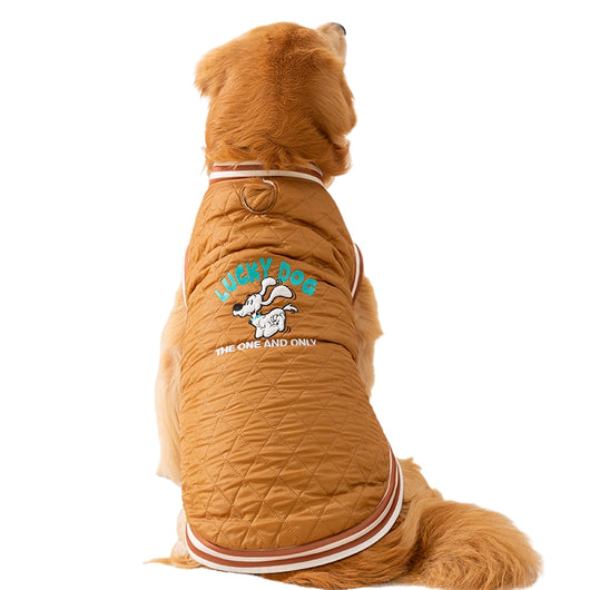 Abrigo Acolchado para Perros Grandes - Chaqueta de Algodón Cálida para Invierno - Image 10