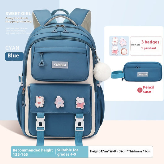 Mochila Escolar Impermeable de Tela Oxford para Niños - Image 16