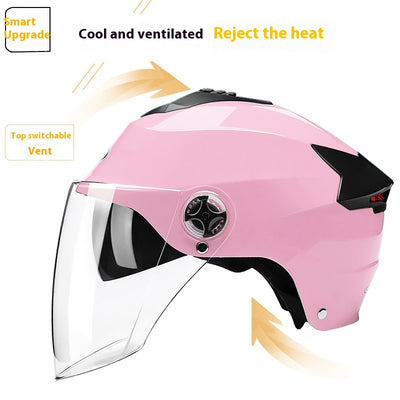 Casco Inteligente Eléctrico Unisex con Batería - Protección Todo Clima - Image 2