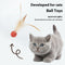 Juguete Interactivo de Pelota Elástica para Gatos