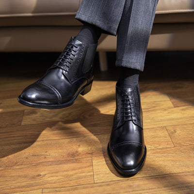 Botas Martin para Hombre Cuero Retro Otoño Invierno - Image 2