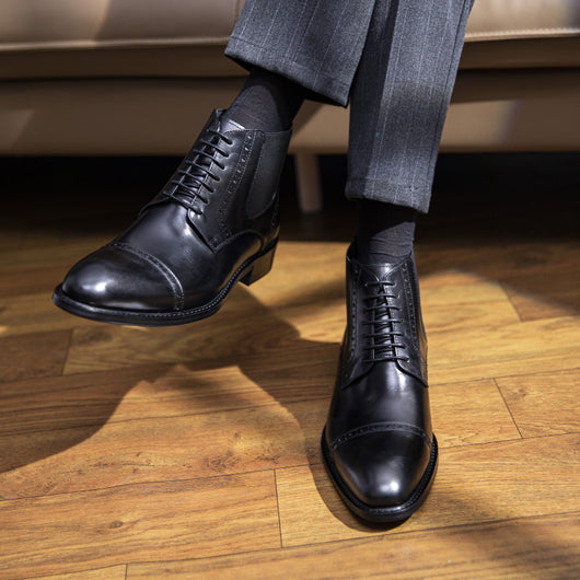 Botas Martin para Hombre Cuero Retro Otoño Invierno - Image 2