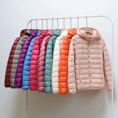 Chaqueta Plumón Ultraligera para Mujer Talla Grande