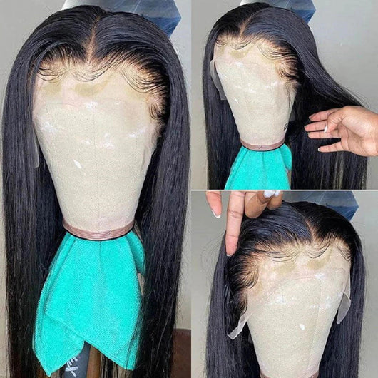 Peluca de Cabello Humano con Encaje Frontal - Image 3