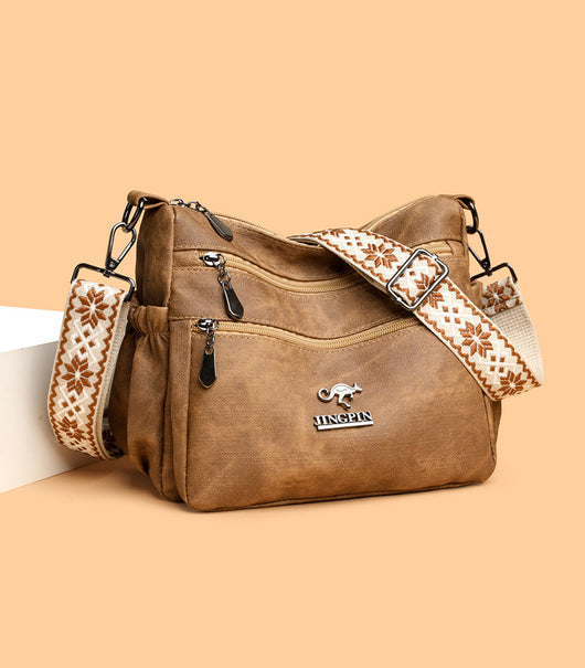 Bolso Tote de Cuero Texturizado para Mujer - Gran Capacidad - Image 29