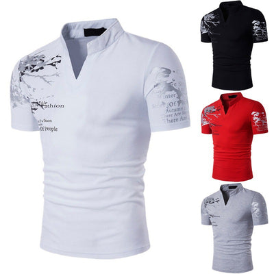 Playera Casual para Hombre con Estampado de Letras - Image 11