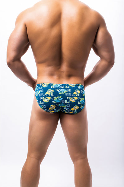 Bóxer de Baño Estampado para Hombre en Nylon - Image 3