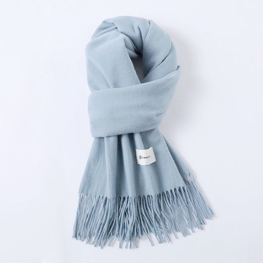 Pashmina Elegante con Borlas - Abrigo Artificial Cashmere Suave y Cálido - Image 33