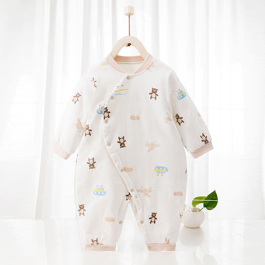 Pijama Enterizo Cálido de Algodón para Bebé Recién Nacido - Image 2
