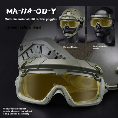 Gafas Tácticas Multifuncionales para Exterior - Dos Modos de Uso - Image 12