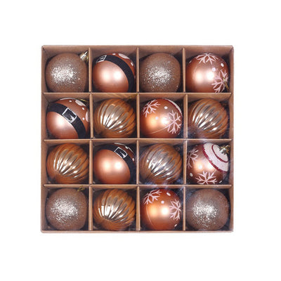 Bolas de Navidad Decorativas - Adornos para Árbol en Rojo, Oro, Plata y Azul - Image 27