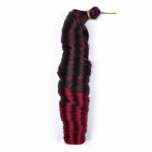 Trenzas Crochet Ondas Francesas 22 Pulgadas - Image 10