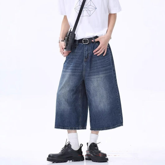 Pantalón Vaquero Recto Desgastado para Hombre - Image 11