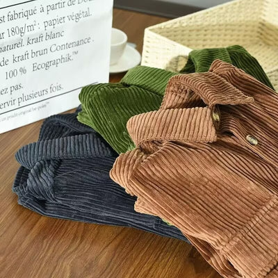 Camisa de Pana Premium para Hombre - Primavera y Otoño - Image 9