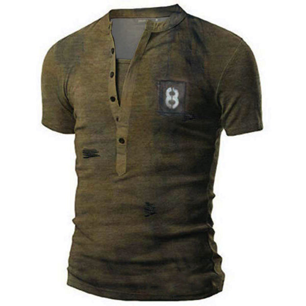 Camiseta Casual Estampada de Manga Corta para Hombre - Image 3