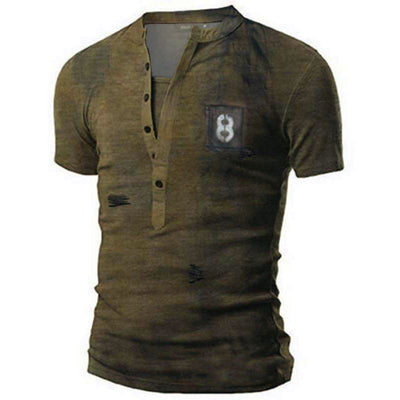 Camiseta Casual Estampada de Manga Corta para Hombre - Image 3
