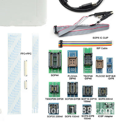 Programador RT809H Profesional para NAND, EMMC, EC, MCU y NOR - Kit 26 Piezas - Image 9