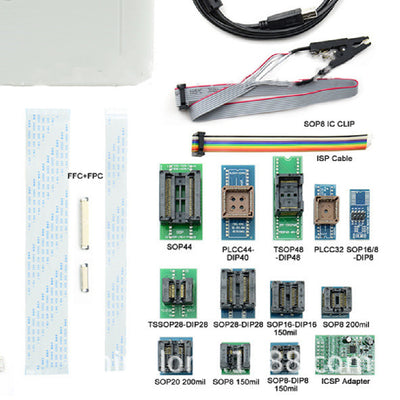 Programador RT809H Profesional para NAND, EMMC, EC, MCU y NOR - Kit 26 Piezas - Image 4