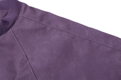 Chaqueta de Cuero para Motociclista Hombre Diseño Murciélago Oversized - Image 11