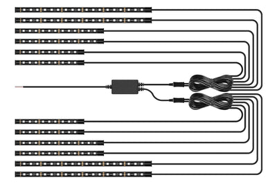 Kit de Luces LED RGB para Chasis de Moto | Iluminación Ambiental - Image 9