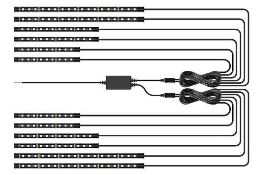 Kit de Luces LED RGB para Chasis de Moto | Iluminación Ambiental - Image 9