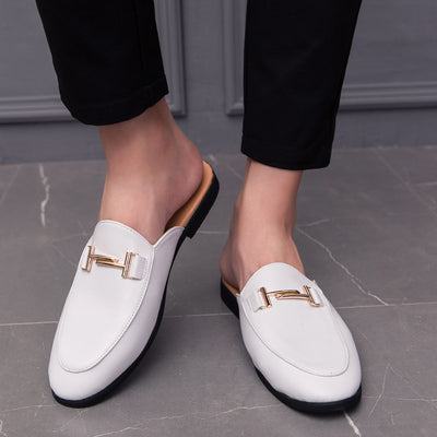 Pantuflas Cerradas Estilo Británico - Sandalias Casuales sin Tacón - Image 5