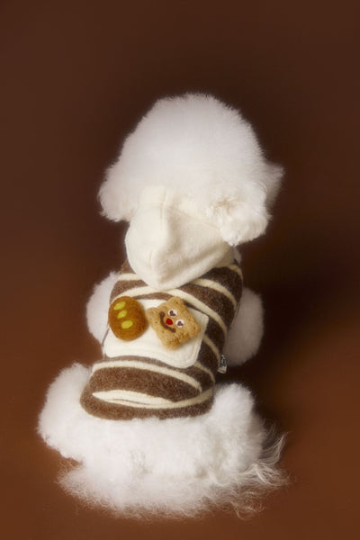 Suéter Acogedor de Galleta Felt para Mascotas - Otoño e Invierno - Image 13