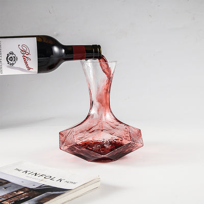 Decantador de Vino con Patrón Nórdico en Cristal Diamantado - Image 5