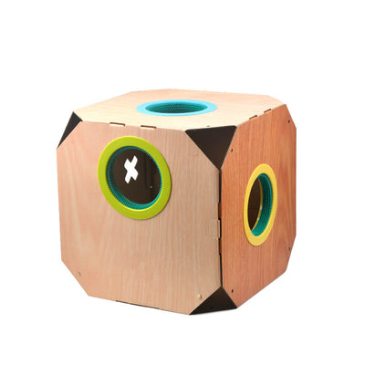 Caja de Cartón Multiusos para Gatos con Removedor de Pelo - Image 17