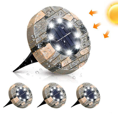 Luz Solar Subterránea de 8 LED - Image 3