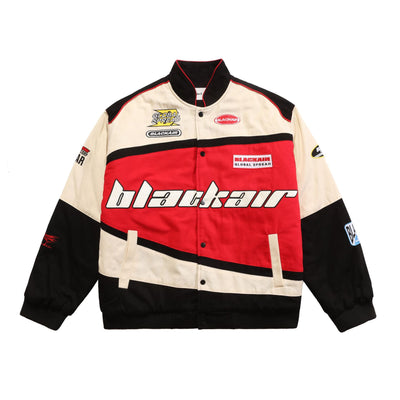 Chaqueta Motociclista Estilo Universitario Hombre - Diseño Minimalista Moderno - Image 13