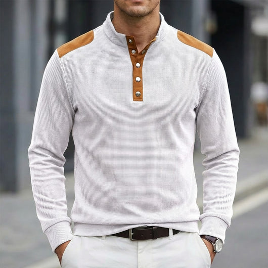 Sudadera Casual Hombre Transpirable de Color Sólido - Image 6